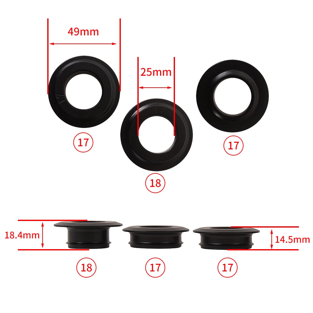 RaceReady Aprilia RSV4 2010-2020 Tuono 2011-2021 Captive Wheel Spacers